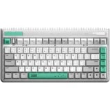 Iqunix OG80 Wormhole Wireless Mechanical Keyboard Grijs, US lay-out (QWERTY), IQUNIX Moonstone, 80% (TKL)	, RGB leds, Hot-swappable, PBT, 2.4GHz | Bluetooth 5.1 | USB-C