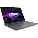 Lenovo Legion 7 (82N6005VMH), 16" laptop Grijs, 2x 1 TB SSD, RTX 3080, WiFi 6, Windows 10 Home