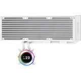 Lian Li Hydroshift II LCD-C 360 fanless waterkoeling Wit