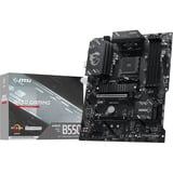 MSI  socket AM4 moederbord Zwart/zilver