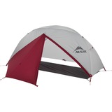 MSR Koepeltent Elixir 1 Gray Lichtgrijs/rood, Model 2021