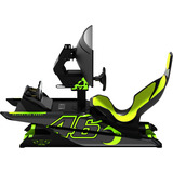 Res-Tech X1 Cockpit - VR46 Limited Edition racing simulator Zwart/neongroen
