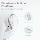 Shokz OpenFit Air open-ear hoofdtelefoon Wit