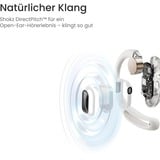 Shokz OpenFit Air open-ear hoofdtelefoon Wit