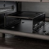 SilverStone  mini tower behuizing Zwart | 2x USB-A | 1x USB-C | RGB | Window