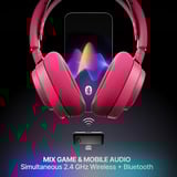 SteelSeries Arctis Nova 7 Wireless Gen 2 over-ear gaming headset Magenta, Pc, 2,4 GHz / Bluetooth