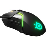 SteelSeries Rival 650 Wireless  gaming muis Zwart, 100 - 12.000 dpi, RGB leds