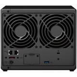 Synology DiskStation DS923+ incl. 4x WD Red Plus 8 TB harde schijf nas Zwart, 2x LAN, 2x USB-A 3.2 (5 Gbit/s), eSATA