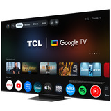 TCL 55MSQLED85L SQD-Mini LED 4K Ultra HD Smart TV 55" Zwart, 4x HDMI, USB-A, LAN, WiFi 5, BlueTooth
