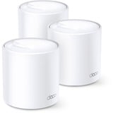 TP-Link Deco X60 V3.2 mesh router Wit, 3 stuks, 2.4 GHz / 5 GHz Dual-band