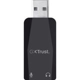 Trust GXT 212 Mico USB Microfoon Zwart/rood