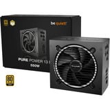 be quiet! Pure Power 13 M modulaire 550 watt voeding  Zwart, 1x 12V-2x6, 2x PCIe
