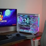 ALTERNATE Thunderstorm Pro Ryzen 7 – RTX 5080 White gaming pc Wit | R7 9800X3D | RTX 5080 | 32 GB | 2 TB SSD