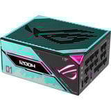 ASUS ROG Thor Platinum III Hatsune Miku Edition modulaire 1200 watt voeding  Zwart, 1x 12V-2x6, 4x PCIe