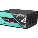 ASUS ROG Thor Platinum III Hatsune Miku Edition modulaire 1200 watt voeding  Zwart, 1x 12V-2x6, 4x PCIe