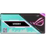 ASUS ROG Thor Platinum III Hatsune Miku Edition modulaire 1200 watt voeding  Zwart, 1x 12V-2x6, 4x PCIe