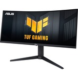 ASUS TUF Gaming VG34VQL3A 34" Curved UltraWide monitor Zwart, 2x HDMI, 2x DisplayPort, 3x USB-A, 180 Hz