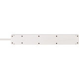 Brennenstuhl Bremounta stekkerdoos 5-voudig met 2 USB C-laadcontactdozen Wit, 5x stekker, 2x USB-C, 2x USB C