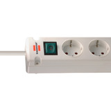 Brennenstuhl Bremounta stekkerdoos 5-voudig met 2 USB C-laadcontactdozen Wit, 5x stekker, 2x USB-C, 2x USB C
