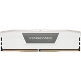 Corsair 32 GB DDR5-5200 (2x 16 GB) Kit werkgeheugen Wit, CMK32GX5M2B5200C40W, Vengeance, XMP