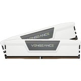 Corsair Vengeance 32 GB DDR5-5200 (2x 16 GB) werkgeheugen Wit, CMK32GX5M2B5200C40W, XMP 3.0