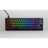 Ducky One 3 Classic SF, toetsenbord Zwart/wit, US lay-out, Cherry MX Speed Silver, RGB led, Double-shot PBT, Hot-swappable, QUACK Mechanics, 65%