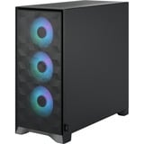 Fractal Design Pop 2 Air RGB midi tower behuizing Zwart | 1x USB-A | 1x USB-C | RGB | Tempered Glass