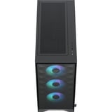 Fractal Design Pop 2 Air RGB midi tower behuizing Zwart | 1x USB-A | 1x USB-C | RGB | Tempered Glass