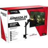 HyperX Armada 25 24.5" Gaming Monitor Zwart, 2x HDMI, 1x DisplayPort, 240 Hz