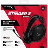 HyperX Cloud Stinger 2 Wireless  over-ear gaming headset Zwart