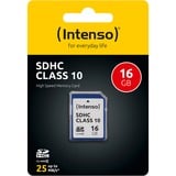 Intenso SDHC 16GB Class 10 geheugenkaart 