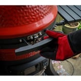 Kamado Joe Leather gloves handschoen Zwart/rood