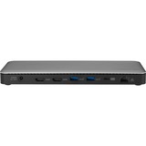 Kensington SD5760T dockingstation Zilver/zwart, Thunderbolt 4, USB-C, USB-A, HDMI, PD