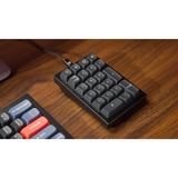 Keychron Q0-C1 gaming numpad Zwart, Hot-Swap, RGB leds, Double-shot OSA PBT keycaps