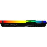 Kingston FURY 16 GB DDR5-5200 werkgeheugen Zwart, KF552C40BBA-16, Beast RGB, XMP