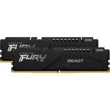 Kingston FURY 32 GB DDR5-6000 Kit werkgeheugen Zwart, KF560C36BBEK2-32, Beast, XMP, EXPO