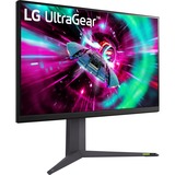 LG UltraGear 27GR93U-B 27" 4K UHD gaming monitor Zwart, 2x HDMI, 1x DisplayPort, 2x USB-A, USB-B, 144 Hz