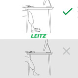 Leitz Ergo Verstelbare Bureau Voetensteun voetenbank Zwart