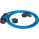 Mennekes Ladek. Mode 3 Typ 2 20A 1PH 4m kabel Blauw/zwart, 4 m