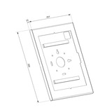 Neomounts WL15-602BL1 Tablet casing standaard Zwart