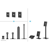 Neomounts WL15-602BL1 Tablet casing standaard Zwart