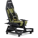Next Level Racing Flight Seat Pro Boeing Military Edition racing simulator Zwart