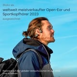 Shokz OpenRun Pro 2 bone conduction headset Zwart