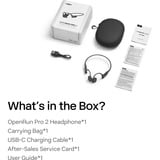 Shokz OpenRun Pro 2 bone conduction headset Zwart