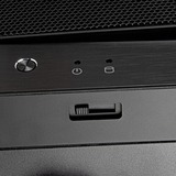SilverStone SST-GD11B HTPC behuizing Zwart | 2x USB-A | 1x USB-C