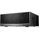 SilverStone SST-GD11B htpc behuizing Zwart, USB 3.0