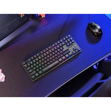 Trust GXT 833 Thado Toetsenbord met TKL-verlichting Zwart, US lay-out (QWERTY), 80% (TKL)	, RGB