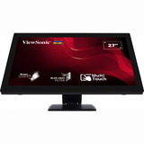 ViewSonic 10-point Touch Screen monitor TD2760 27" Zwart, 1x DisplayPort, 1x HDMI, 1x VGA, 2x USB-A, 1x HDMI, 1x DisplayPort, VGA, USB-A, USB-B