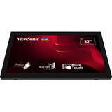 ViewSonic 10-point Touch Screen monitor TD2760 27" Zwart, 1x DisplayPort, 1x HDMI, 1x VGA, 2x USB-A, 1x HDMI, 1x DisplayPort, VGA, USB-A, USB-B