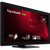 ViewSonic 10-point Touch Screen monitor TD2760 27" Zwart, 1x DisplayPort, 1x HDMI, 1x VGA, 2x USB-A, 1x HDMI, 1x DisplayPort, VGA, USB-A, USB-B
